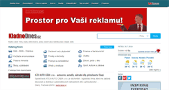Desktop Screenshot of kladnodnes.cz